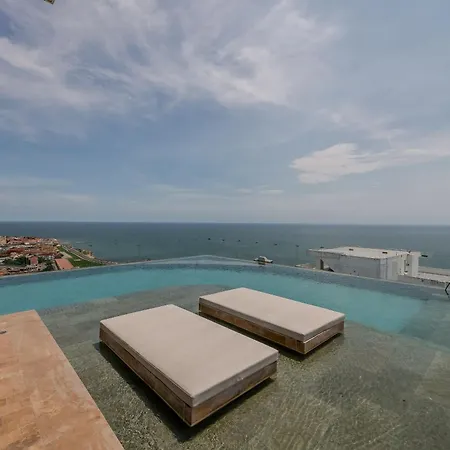 Awesome View Historic Center, Castle And Sea 2br Apartamento Cartagena